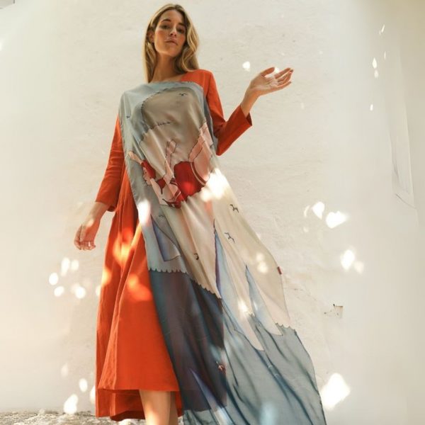 Foulard_seda_Monaco_margaret_de_Arcos_modelo